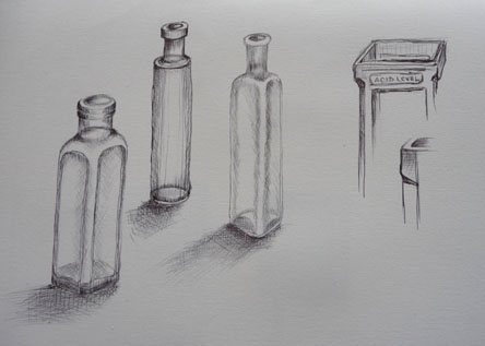 ink drawing by Denise
