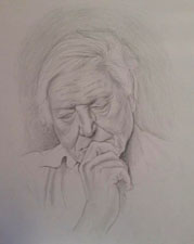 Pencil drawing by John Jones